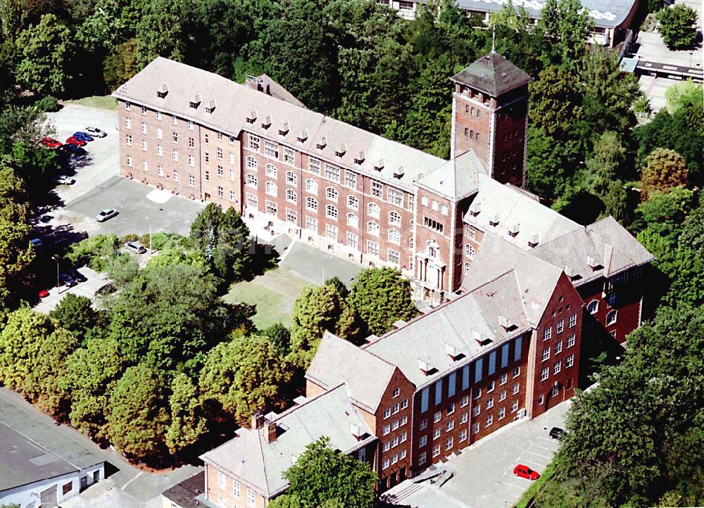 Potsdam / Brandenburg from above - Potsdam / Brandenburg Sitz der brandenburgischen Landesregierung auf dem Brauhausberg in Potsdam