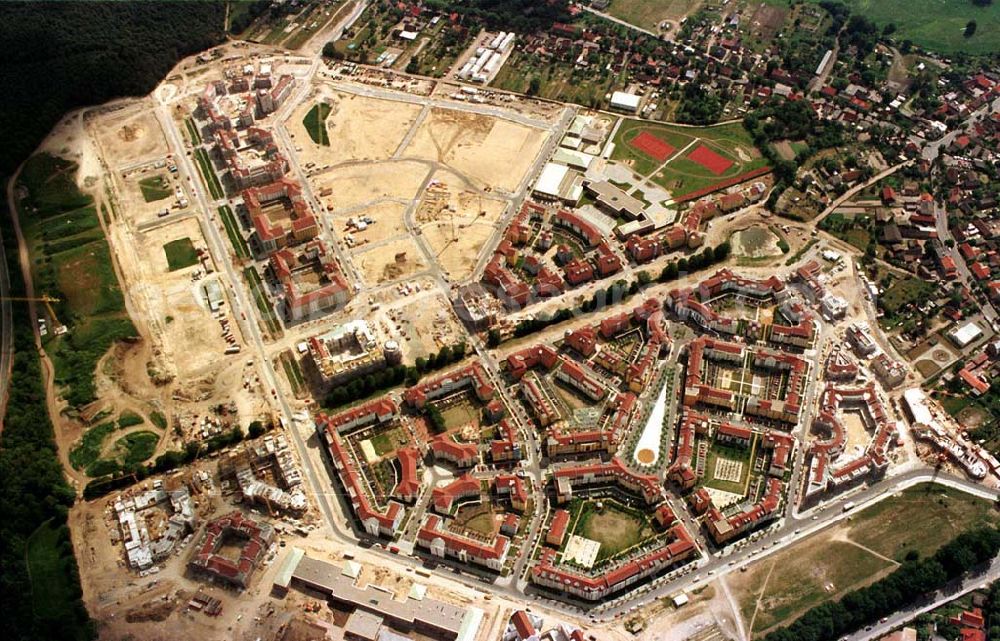 Aerial photograph Potsdam - Drewitz / Kirchsteigfeld - Potsdam - Kirchsteigfeld