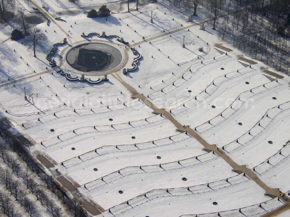 Potsdam/Brandenburg from above - Winterstimmung am Neuen Palais in Potsdam Webmaster@Park-Sanssouci.de Pilot: Grahn