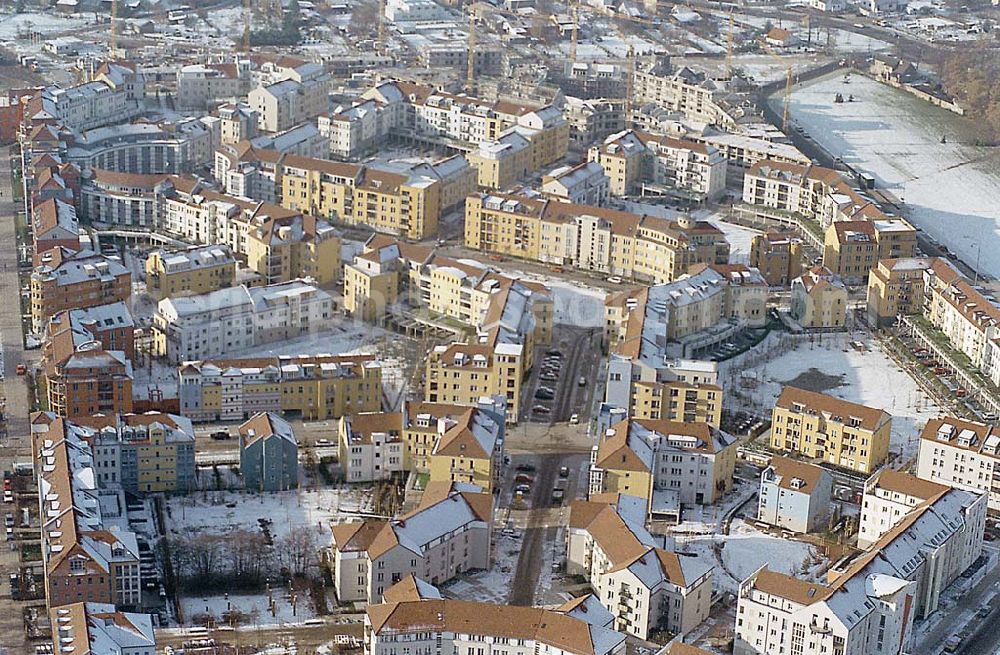 Berlin from the bird's eye view: 22.11.1995 Potsdam, Wohnsiedlung am Kirchsteigfeld (Winter)