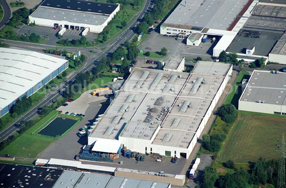 Bergkamen / NRW from above - Produktionshalle der Finnveden Bulten GmbH in Bergkamen.