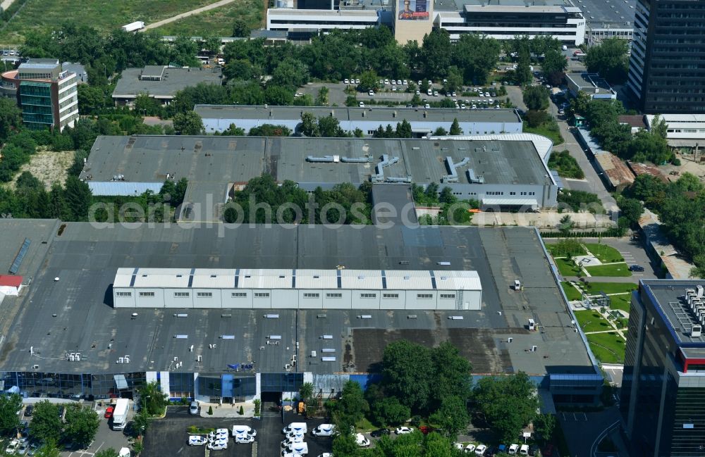 Aerial photograph Bukarest - View of the production facility ICE Felix in Bucharest in Romania