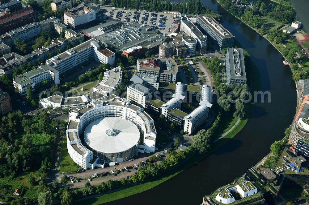 Aerial photograph Berlin - The production-related center / centre and a construction area at the institute for machine tools and factory of the University of Technology