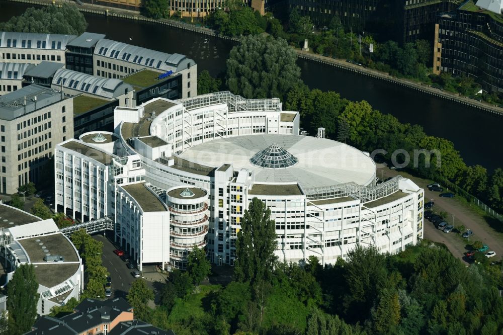 Berlin from above - The production-related center / centre and a construction area at the institute for machine tools and factory of the University of Technology