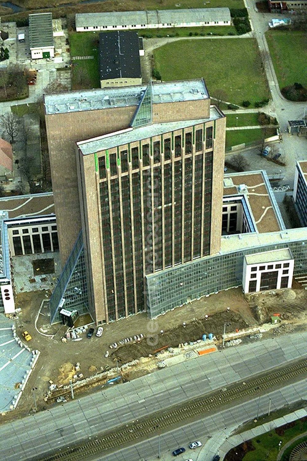 Aerial photograph Berlin - Pyramide (Rhinstraße/Landsberger Allee)