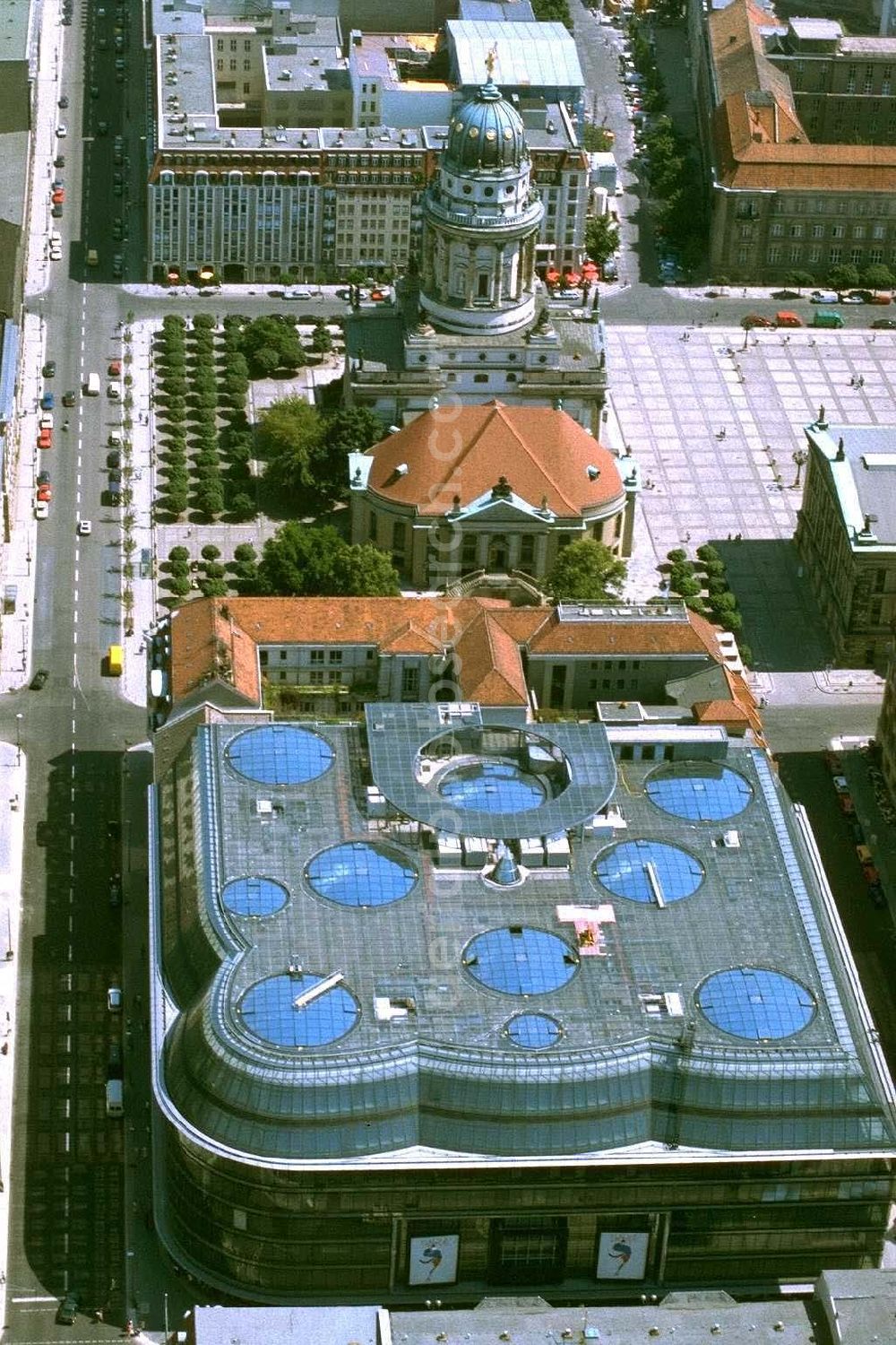 Berlin from above - Quartier 207 in Berlin - Mitte / Friedrichstraße