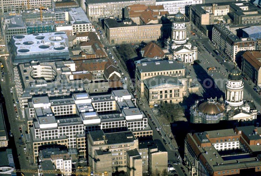 Aerial image Berlin - Quartier 205 bis 207 an der Friedrichstrasse.