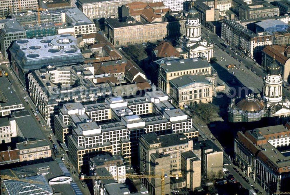 Aerial photograph Berlin - Quartier 205 bis 207 an der Friedrichstrasse.