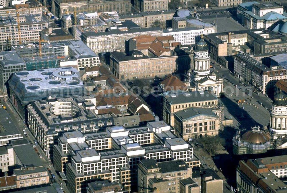 Aerial image Berlin - Quartier 205 bis 207 an der Friedrichstrasse.