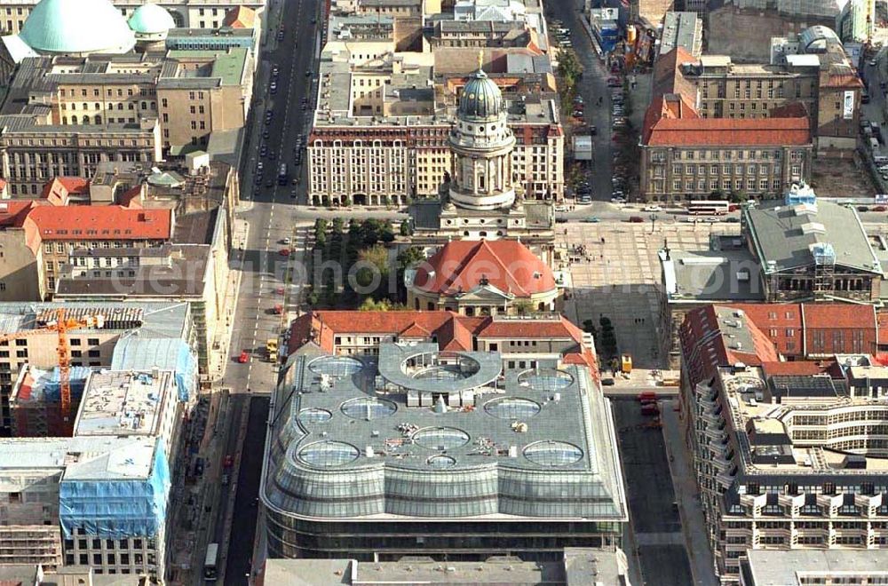 Aerial image Berlin - Quartier 207 der Friedrichstadt-Passagen