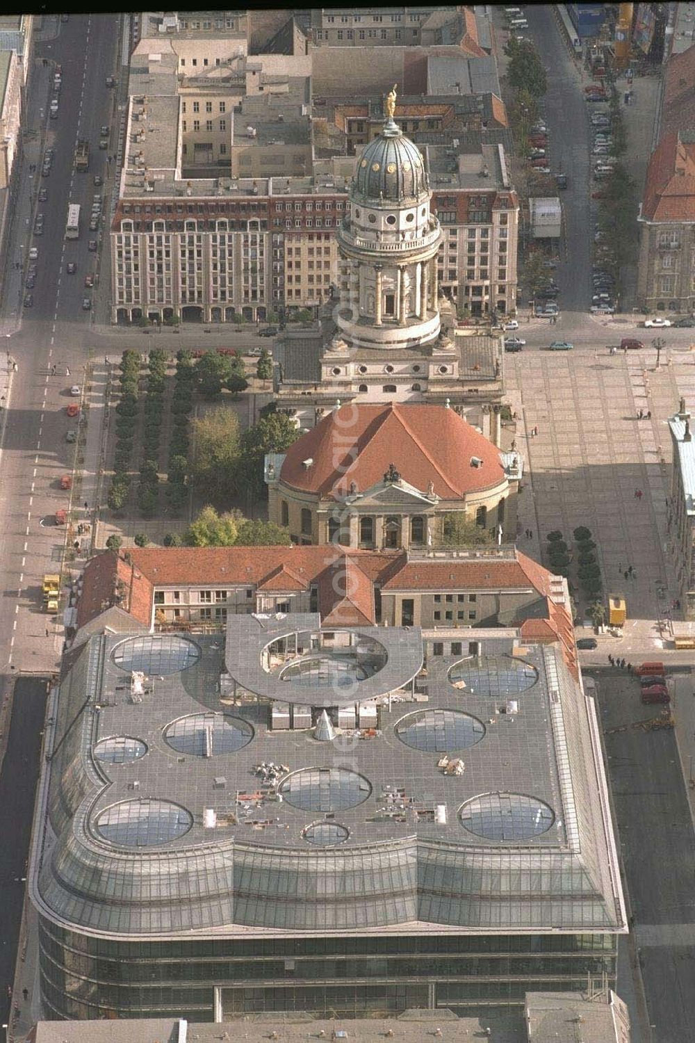 Berlin from above - Quartier 207 der Friedrichstadt-Passagen