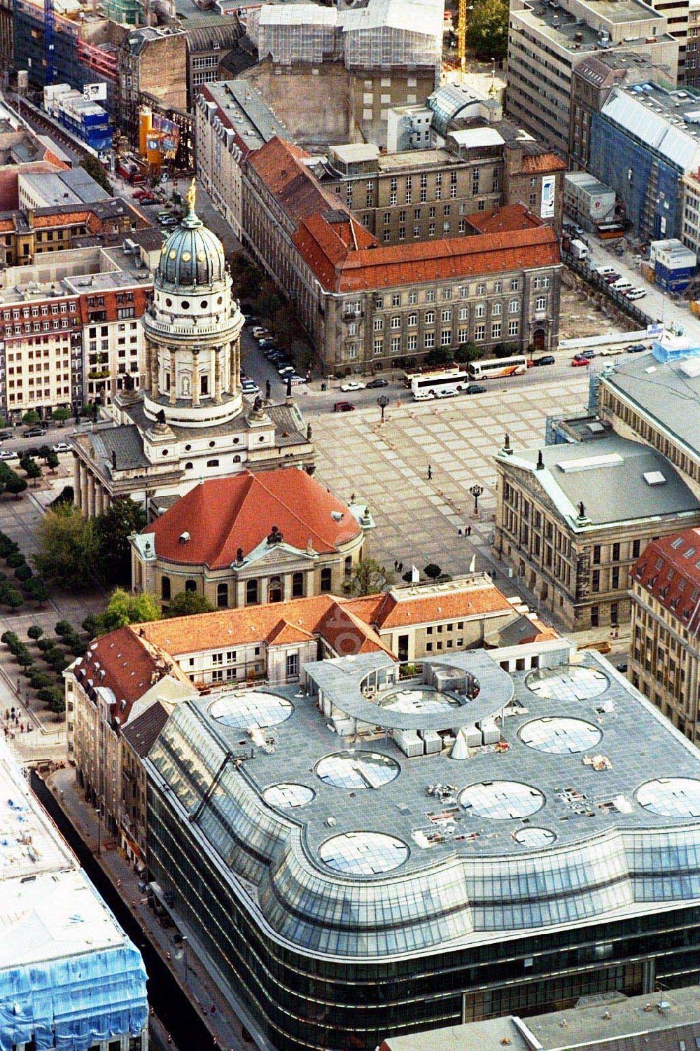 Aerial image Berlin - Quartier 207 der Friedrichstadtpassagen.