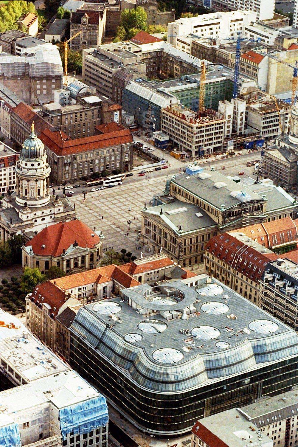 Aerial photograph Berlin - Quartier 207 der Friedrichstadtpassagen.