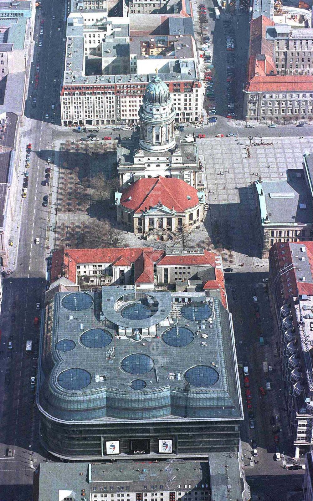 Aerial photograph Berlin - Quartier 207 an der Friedrichstraße