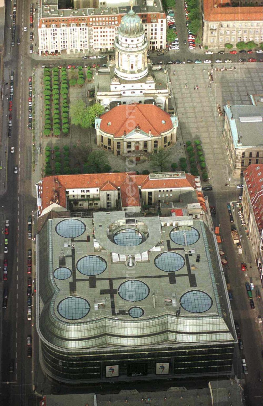 Aerial image Berlin - Quartier 207 der Friedrichstraße