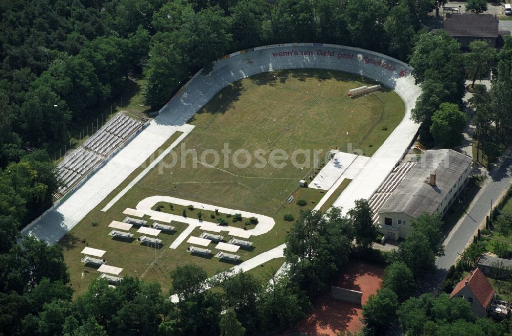 Forst from above - Velodrome Arena in Forst in Brandenburg