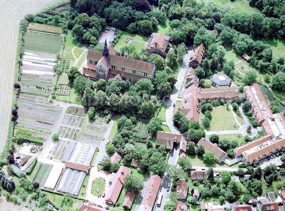 Braunschweig from above - Gelände der Biologischen Bundesanstalt für Land- und Forstwirtschaft am Messeweg 11 / 12 in 38104 Braunschweig