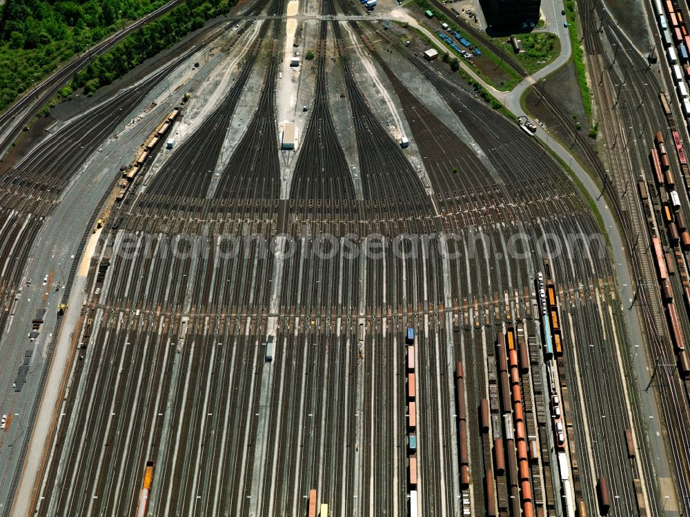 Aerial photograph Maschen - View of theswitch yard Maschen in the state Lower Saxony