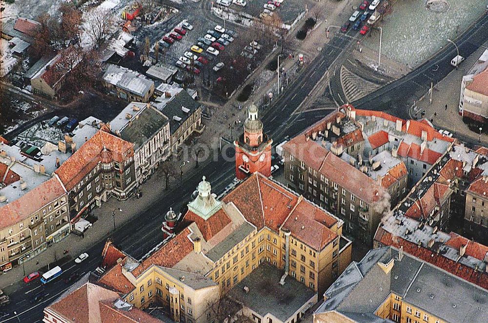 Aerial image Berlin Pankow - 18.10.1995 Rathaus Berlin-Pankow