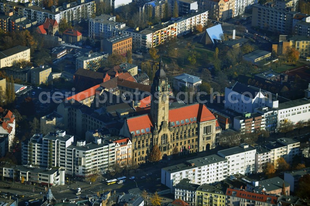 Aerial photograph Berlin - Rathaus Charlottenburg - Wilmersdorf of Berlin