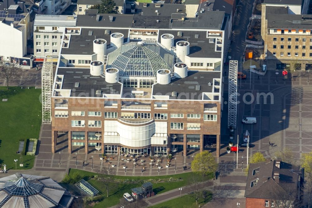 Dortmund from the bird's eye view: Town Hall of Dortmund in the Ruhr area in North Rhine-Westphalia