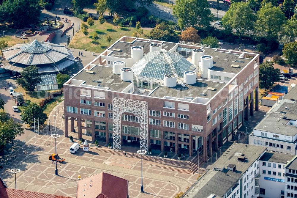 Aerial photograph Dortmund - Town Hall of Dortmund in the Ruhr area in North Rhine-Westphalia