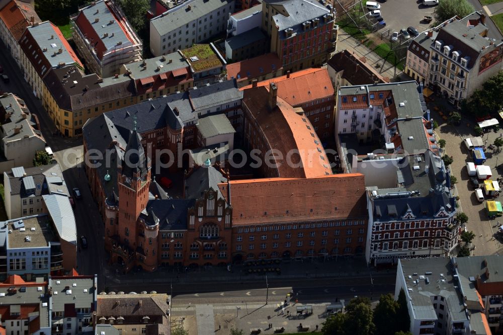 Aerial image Berlin OT Köpenick - View of the town hall of Koepenick in Berlin