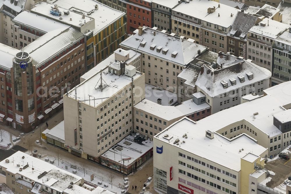 Aerial photograph Dortmund - Editorial offices of the newspaper WR Westphalian Observations of the WAZ group in Dortmund in North Rhine-Westphalia