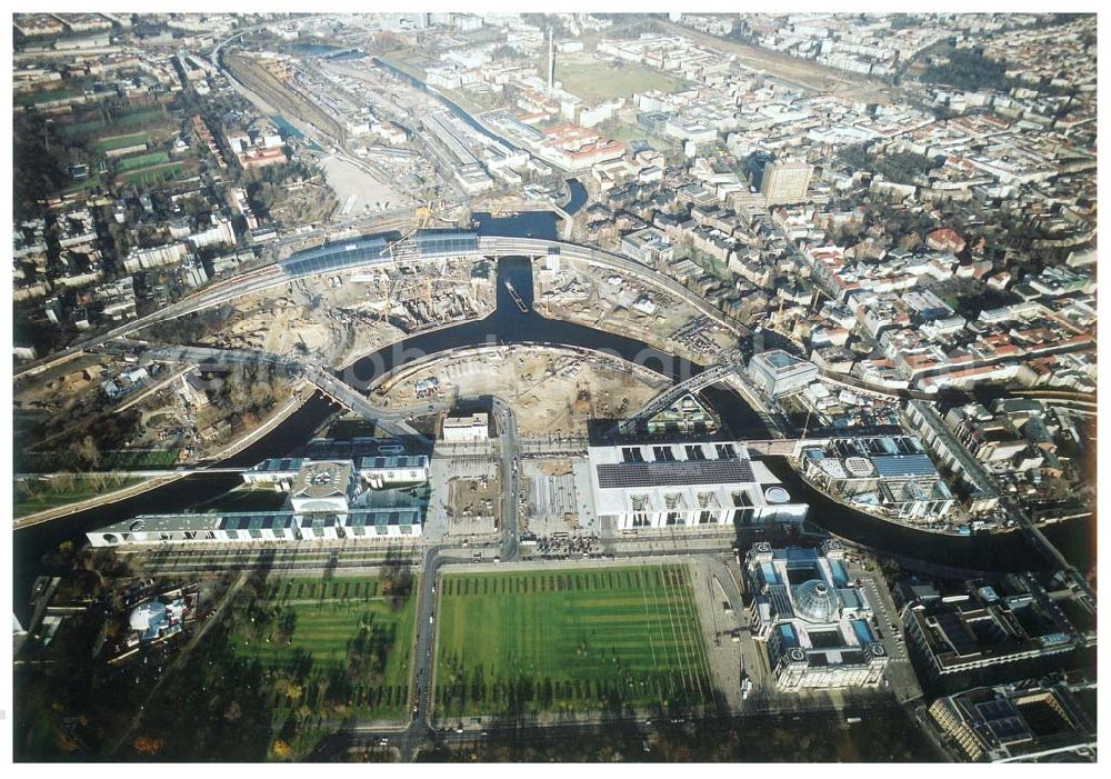 Berlin - Tiergarten from above - 