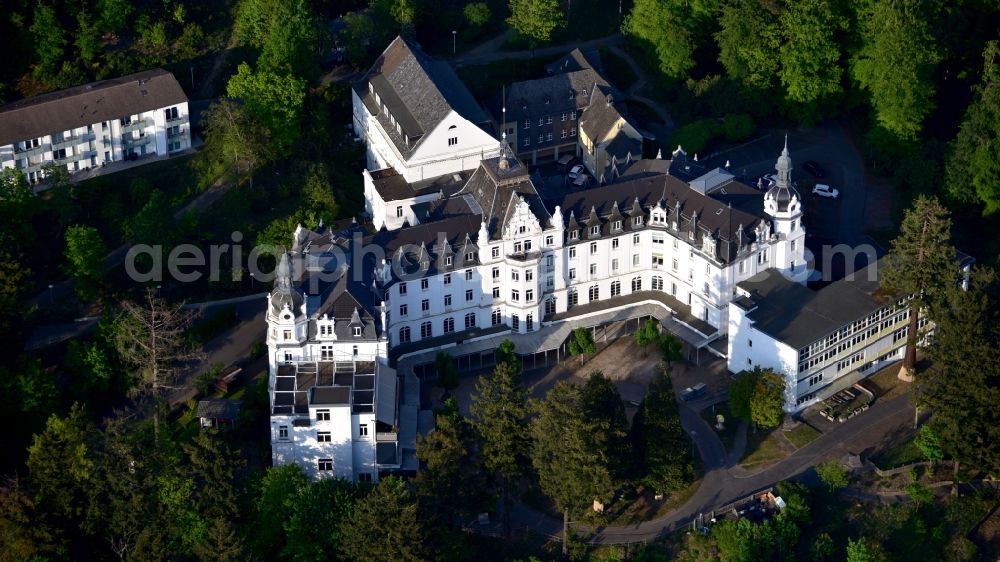 Bad Honnef from the bird's eye view: Rehabilitation center for disabled Hohenhonnef in Bad Honnef in the state of North Rhine-Westphalia