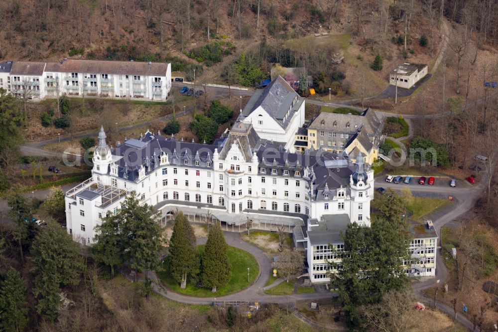 Bad Honnef from the bird's eye view: Rehabilitation center for disabled Hohenhonnef in Bad Honnef in the state of North Rhine-Westphalia