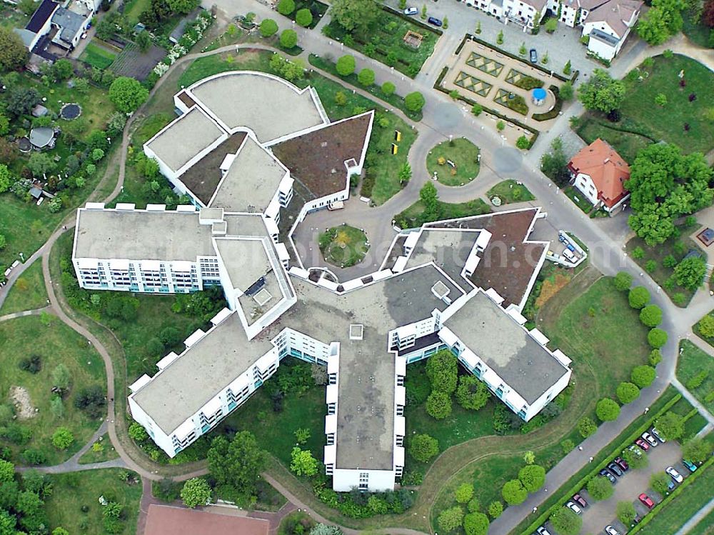 Schönebeck from above - Blick auf die Rehaklinik in Schönebeck Waldburg-Zeil Kliniken Rehabilitationsklinik Bad Salzelmen Badepark 5 39218 Schönebeck (Elbe) Sachsen-Anhalt Telefon: 03928 / 718-0