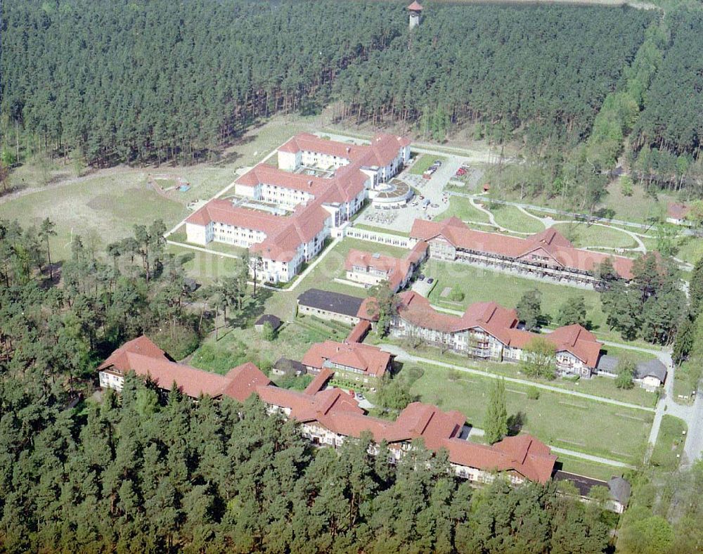 Aerial image Sommerfeld / BRB - Rehaklinik Sommerfeld.