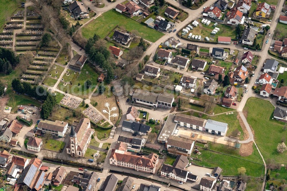 Aerial photograph Lahr/Schwarzwald - Reichenbach Ortsteil von in Lahr/Schwarzwald in the state Baden-Wuerttemberg, Germany