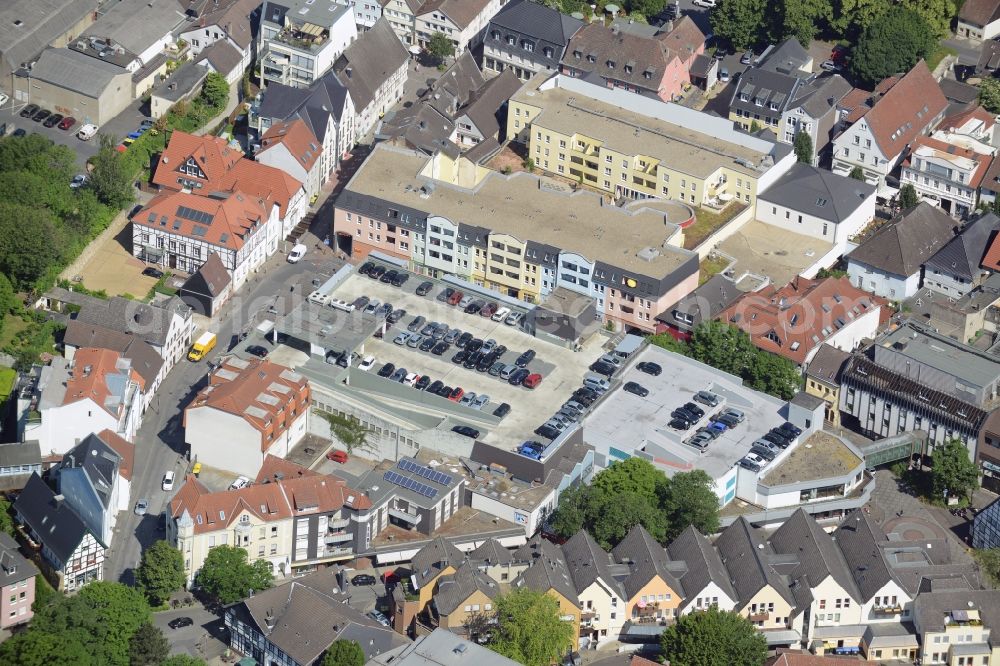 Aerial image Unna - Terraced house of MARKUS GEROLD ENTERPRISE GROUP on Hertingerstrasse in Unna in the state North Rhine-Westphalia