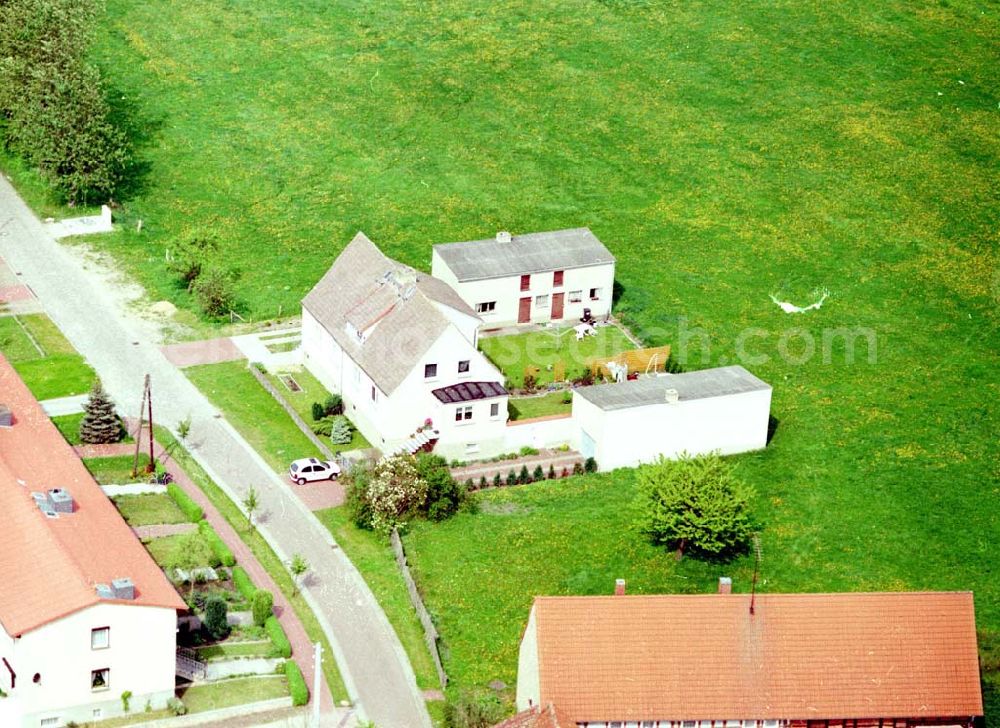 Sachsen-Anhalt from above - Reithof Mahlsdorf / Sachsen-Anhalt Mahlsdorf 16.Mai 2002