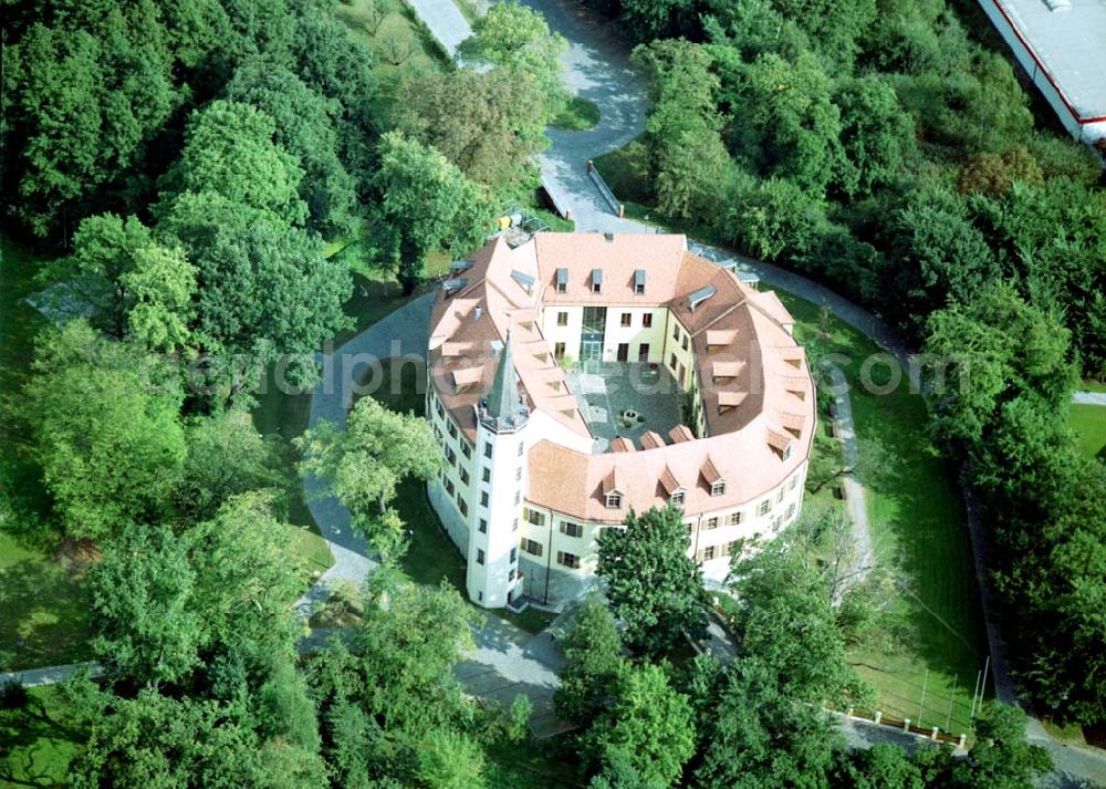 Aerial photograph Jessen - 07.09.2002 Rekonstruiertes Schloß in Jessen / Brandenburg.