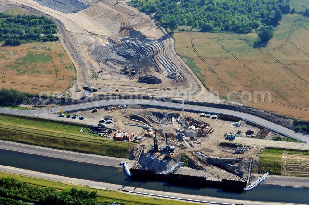 Aerial image Zwenkau OT ZITZSCHEN - View of recultivation at the former daylight mine Zwenkau in the state Saxony