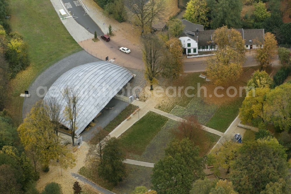 Oberhausen from the bird's eye view: Rhine Industrial Museum St. Antony hut at Oberhausen in North Rhine-Westphalia