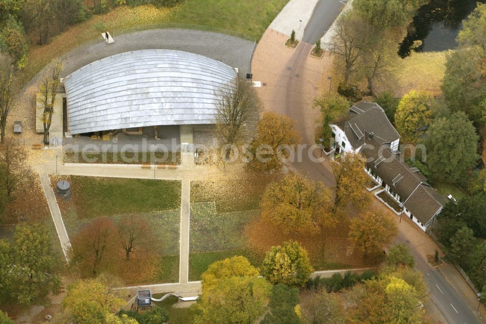 Aerial image Oberhausen - Rhine Industrial Museum St. Antony hut at Oberhausen in North Rhine-Westphalia