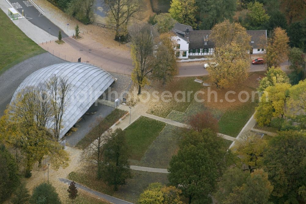 Oberhausen from above - Rhine Industrial Museum St. Antony hut at Oberhausen in North Rhine-Westphalia