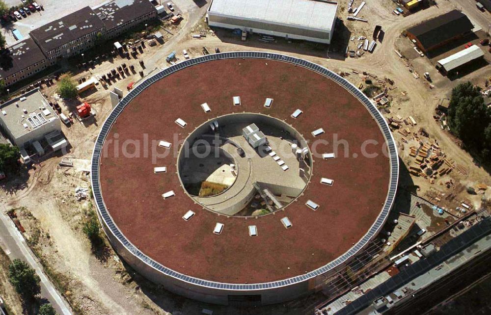 Berlin from above - Ringbeschleunigerbau im Heinrich Hertz - Zentrum Adlershof