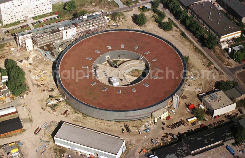 Berlin from the bird's eye view: Ringbeschleunigerbau im Heinrich Hertz - Zentrum Adlershof