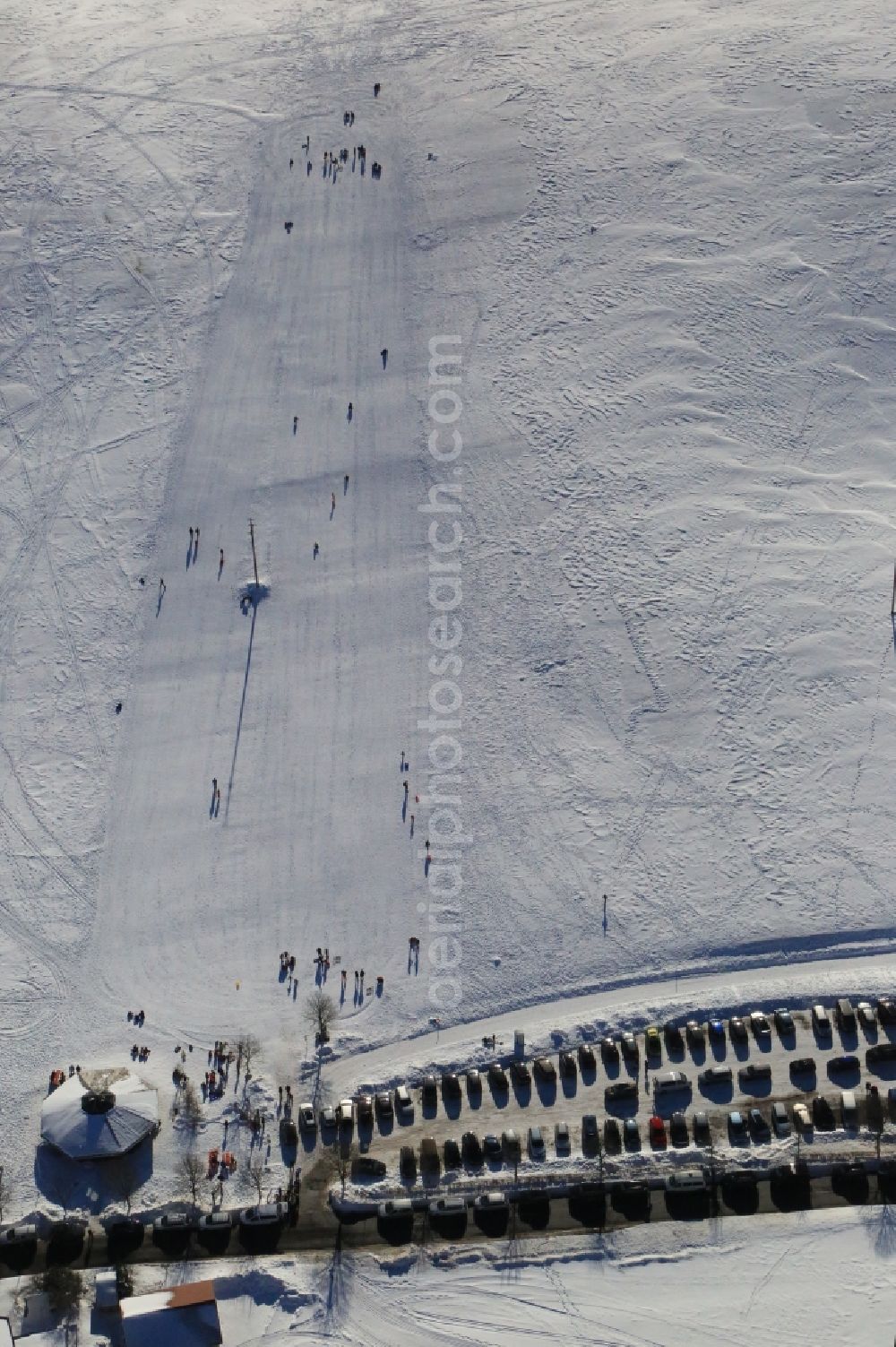 Aerial photograph Schopfheim - Toboggan run in the district Gersbach in Schopfheim in the state Baden-Wuerttemberg