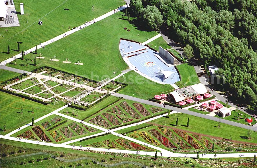 Aerial image Rostock / Mecklenburg Vorpommern - Rostock / Mecklenburg Vorpommern Gelände der 9A ( internationale Gartenbauausstellung in Rostock)