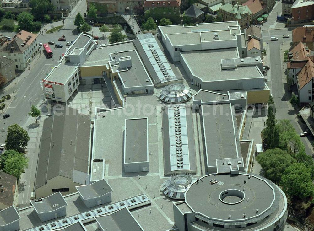 Bayreuth / bayern from above - Rothmain-Center im Stadtzentrum von Bayreuth.