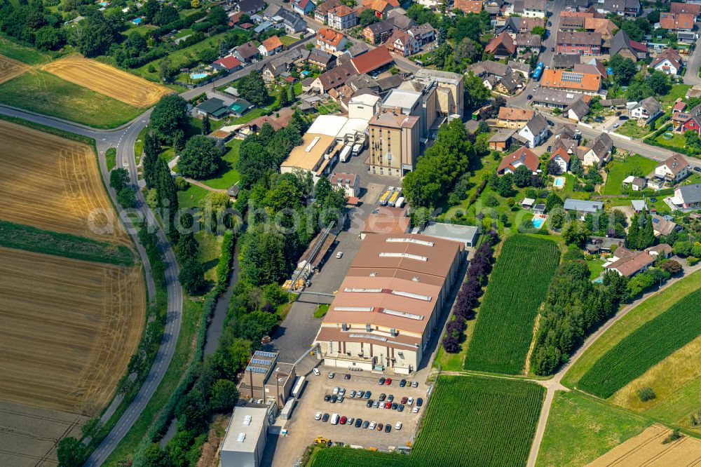 Aerial photograph Hugsweier - Mill in Hugsweier in the state Baden-Wuerttemberg, Germany