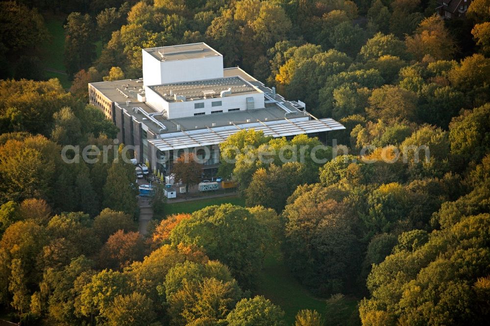 Recklinghausen from the bird's eye view: View of the Ruhrfestspielhaus in Recklinghausen in the state of North Rhine-Westphalia