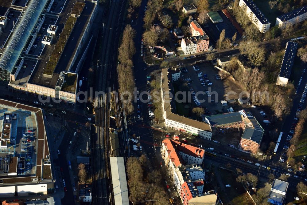 Berlin OT Köpenick from the bird's eye view: View of the station Koepenick in Berlin