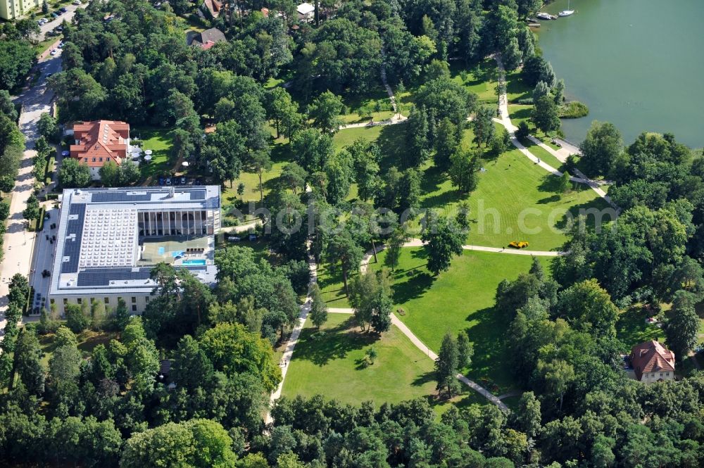 Aerial photograph Bad Saarow - View of SaarowTherme in Bad Saarow in Brandenburg